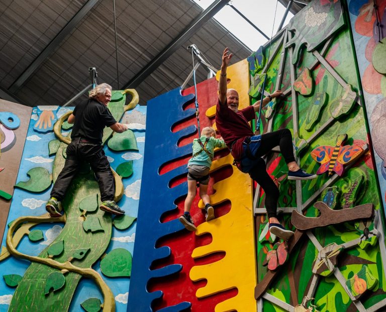 Family Indoor Climbing