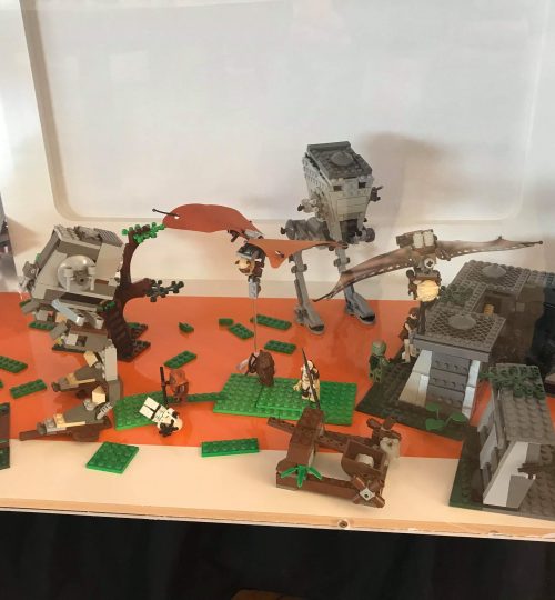 Star Wars Lego display