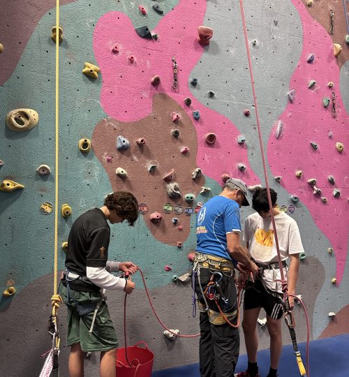 Hoppers Lead Climbing